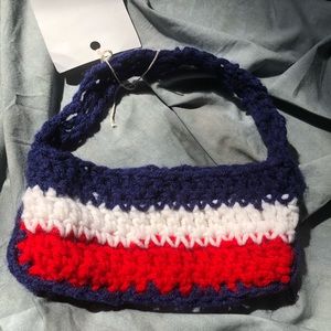Red, White, and Blue! Handmade Purse!